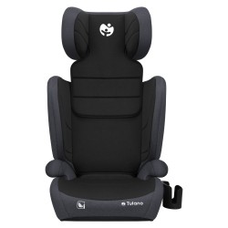 Fotelik samochodowy Tulano Joy 35 Black - Grey ISOFIX 100-150cm I-Size