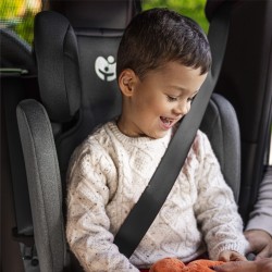 Fotelik samochodowy Tulano Joy 35 Black - Grey ISOFIX 100-150cm I-Size