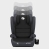 Fotelik samochodowy Tulano Joy 35 Black - Grey ISOFIX 100-150cm I-Size