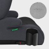 Fotelik samochodowy Tulano Joy 35 Black - Grey ISOFIX 100-150cm I-Size
