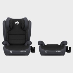 Fotelik samochodowy Tulano Joy 35 Black - Grey ISOFIX 100-150cm I-Size