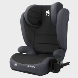 Fotelik samochodowy Tulano Joy 35 Black - Grey ISOFIX 100-150cm I-Size