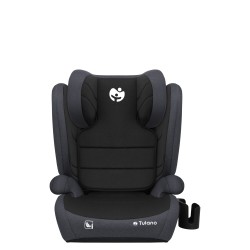 Fotelik samochodowy Tulano Joy 35 Black - Grey ISOFIX 100-150cm I-Size