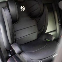 Fotelik samochodowy Tulano Joy 35 Black - Grey ISOFIX 100-150cm I-Size