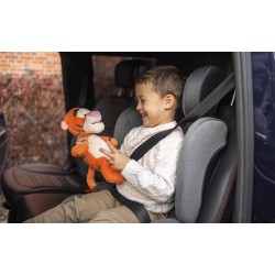 Fotelik samochodowy Tulano Joy 35 Black - Grey ISOFIX 100-150cm I-Size