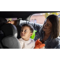 Fotelik samochodowy Tulano Joy 35 Black - Grey ISOFIX 100-150cm I-Size