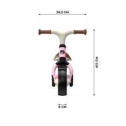 Rowerek biegowy Tulano Scout 15 Pink