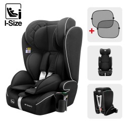 Fotelik samochodowy Tulano Zooma 25 Black 76 -150cm I-Size