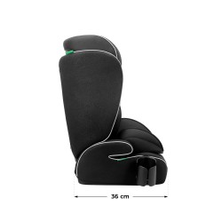 Fotelik samochodowy Tulano Zooma 25 Black 76 -150cm I-Size