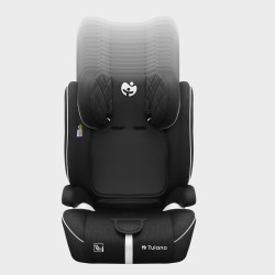 Fotelik samochodowy Tulano Zooma 25 Black 76 -150cm I-Size