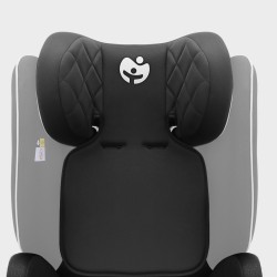 Fotelik samochodowy Tulano Zooma 25 Black 76 -150cm I-Size