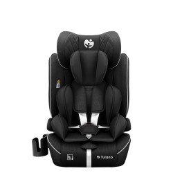 Fotelik samochodowy Tulano Zooma 25 Black 76 -150cm I-Size