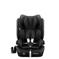 Fotelik samochodowy Tulano Zooma 25 Black 76 -150cm I-Size