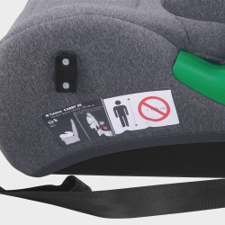 Fotelik samochodowy Tulano Cabby 25 Grey 125 -150cm I-Size