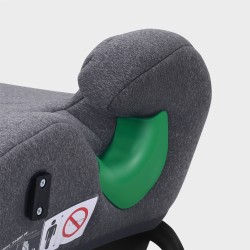 Fotelik samochodowy Tulano Cabby 25 Grey 125 -150cm I-Size