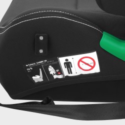 Fotelik samochodowy Tulano Cabby 25 Black 125-150cm I-Size