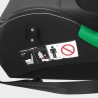 Fotelik samochodowy Tulano Cabby 25 Black 125-150cm I-Size