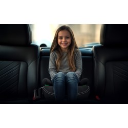 Fotelik samochodowy Tulano Cabby 25 Black 125-150cm I-Size