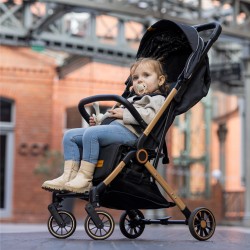 Wózek spacerowy Tulano Milan 35 Black Gold