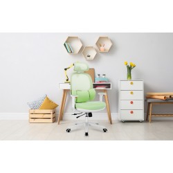 Ergonomiczny fotel dla dzieci Mark Adler Junior 6.3 Green