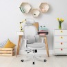 Ergonomiczny fotel dla dzieci Mark Adler Junior 6.3 Grey
