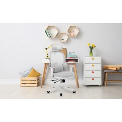 Ergonomiczny fotel dla dzieci Mark Adler Junior 6.3 Grey
