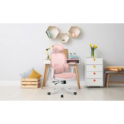 Ergonomiczny fotel dla dzieci Mark Adler Junior 6.3 Pink
