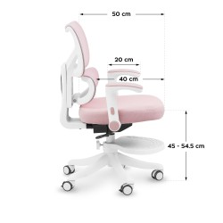 Fotel obrotowy Mark Adler Junior 5.3 Pink