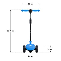 Hulajnoga balansowa dla dzieci LED Rookie 15 Blue