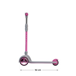 Hulajnoga balansowa dla dzieci LED Rookie 15 Pink