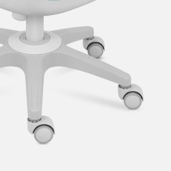 Fotel obrotowy dla dzieci Mark Adler Junior 4.7 Grey