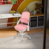 Fotel obrotowy dla dzieci Mark Adler Junior 4.7 Pink