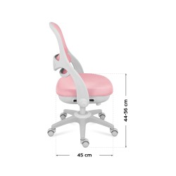 Fotel obrotowy dla dzieci Mark Adler Junior 4.7 Pink