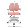 Fotel obrotowy dla dzieci Mark Adler Junior 4.9 Pink