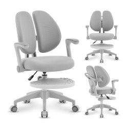 Fotel obrotowy dla dzieci Mark Adler Junior 4.9 Grey