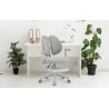 Fotel obrotowy dla dzieci Mark Adler Junior 4.9 Grey