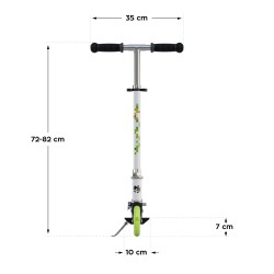 Hulajnoga dla dzieci Tulano Zigzag 35 Green