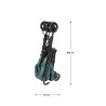 Wózek spacerowy Tulano Davos 35 Green-Black