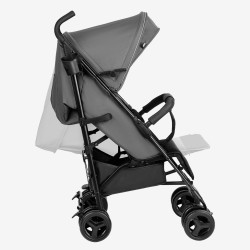 Wózek spacerowy Tulano Davos 35 Grey-Black