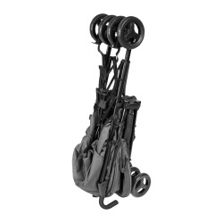 Wózek spacerowy Tulano Davos 35 Grey-Black