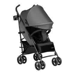 Wózek spacerowy Tulano Davos 35 Grey-Black