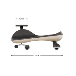 Jeździk dla dzieci grawitacyjny LED Tulano Focus 35 Beige