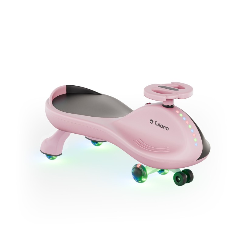Jeździk dla dzieci grawitacyjny LED Tulano Focus 35 Pink