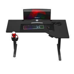 Biurko narożne elektryczne Huzaro Hero 9.1 Black 145 cm