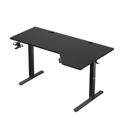Biurko narożne elektryczne Huzaro Hero 9.1 Black 145 cm
