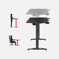 Biurko Elektryczne Huzaro Hero 8.5 Black 140 cm