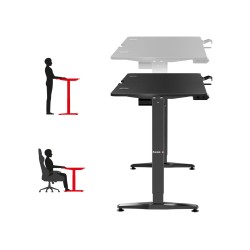 Biurko Elektryczne Huzaro Hero 8.5 Black 140 cm