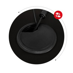 Biurko Elektryczne Huzaro Hero 8.5 Black 140 cm