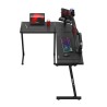 Biurko narożne gamingowe Huzaro Hero 6.0 Black 147 cm