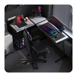 Biurko narożne gamingowe Huzaro Hero 6.0 White 147 cm
